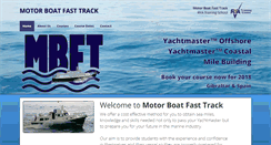 Desktop Screenshot of motorboatfasttrack.com